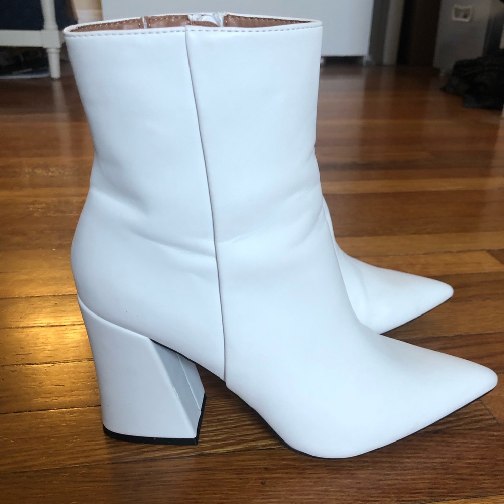 Madden Girl White Cowboy Boots